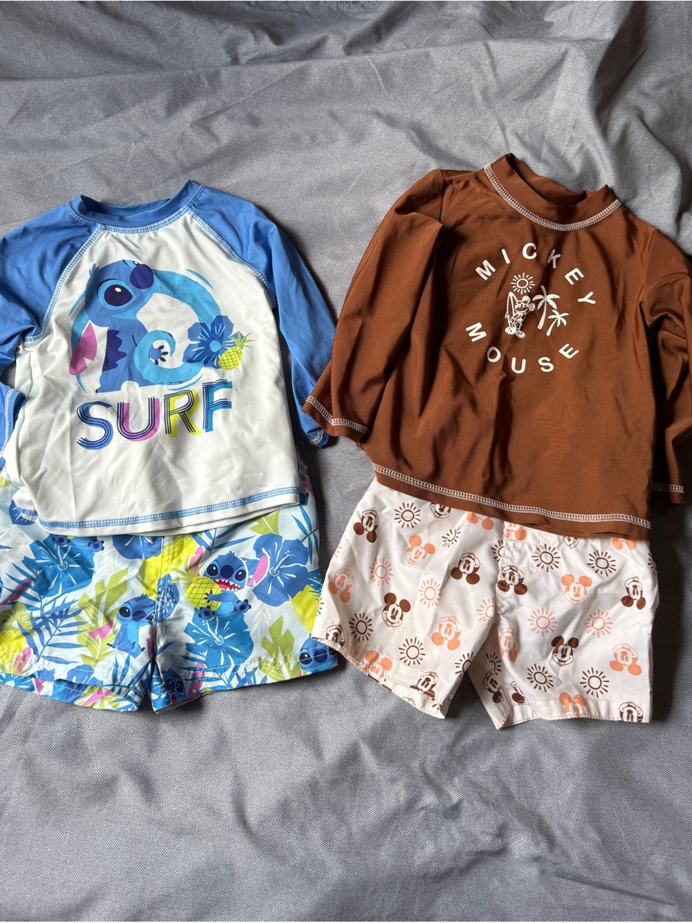 Disney Rashguard-bundle swim Sets- 18MO